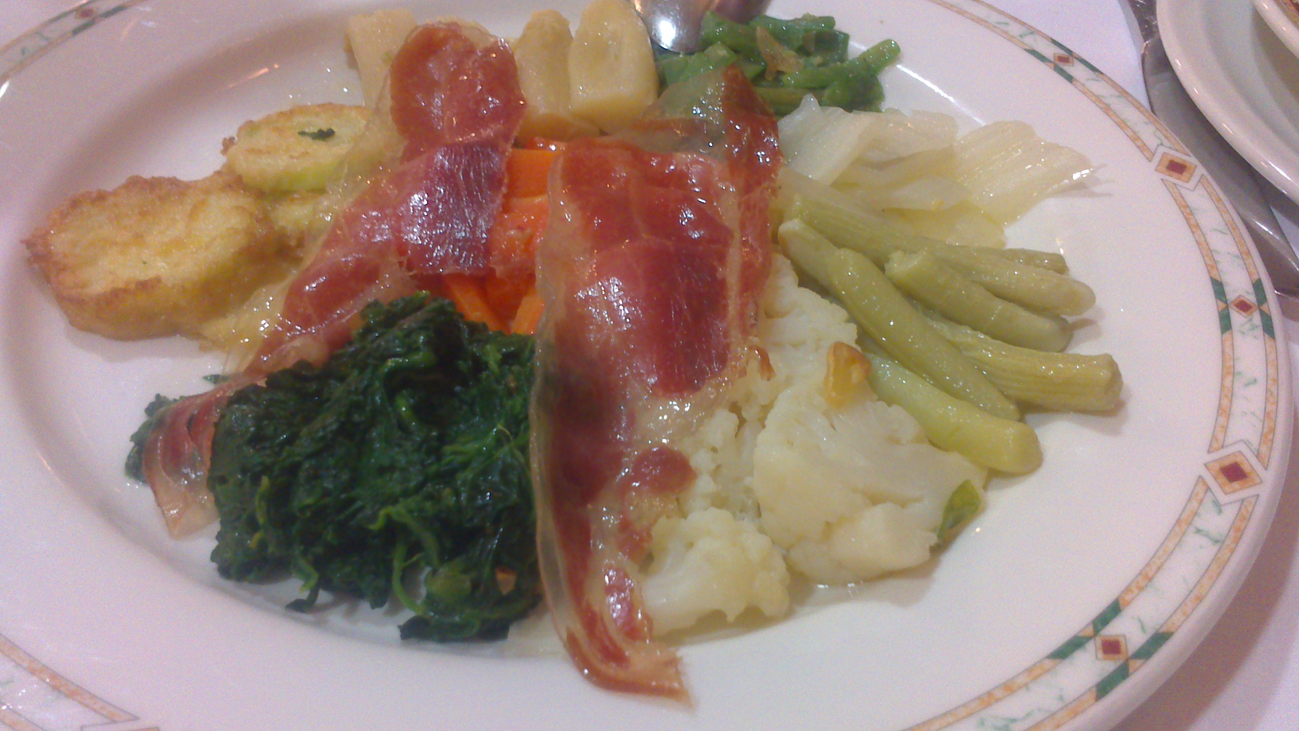 Restaurante Guría Panaché de verduras